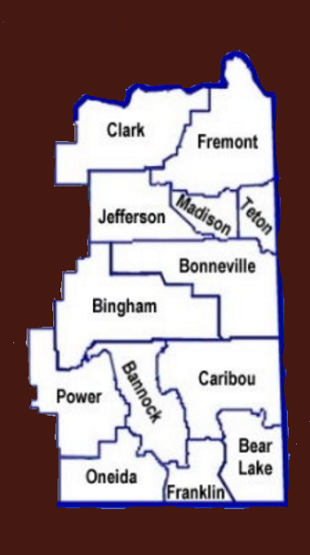 Idaho Places: Eastern Counties